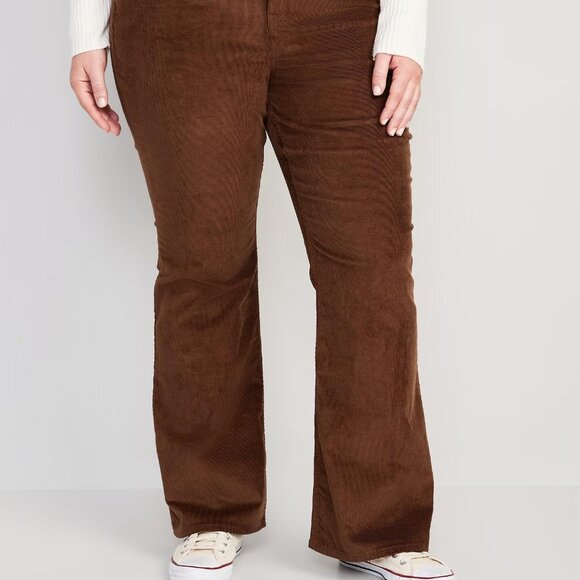 NWT Old Navy Higher High-Waisted Flare Corduroy Pants for Women - Picture 5 of 7